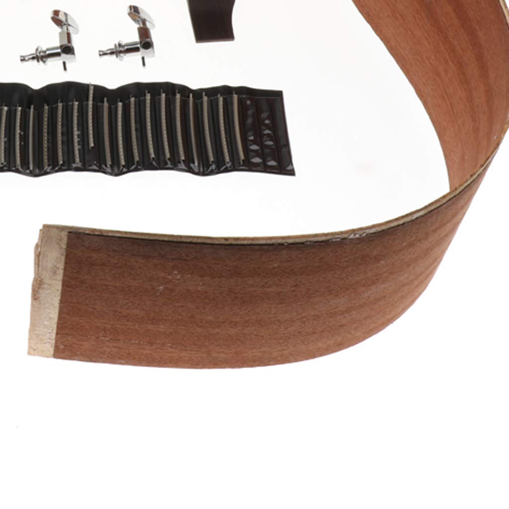 DIY Acoustic Guitar Kit 41 Inch Spruce Wood for Gift B Baosity