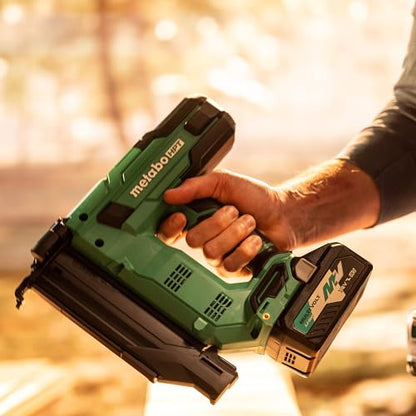 Metabo HPT 18V MultiVolt™ 18-Ga Compact Cordless Brad Nailer Kit, Includes 1-18V 2.0 Ah Battery, NT1850DG - WoodArtSupply