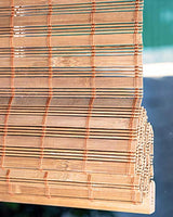 Chicology Cordless Bamboo Roman Blinds - Squirrel Colour, 27"W x 64"H CHICOLOGY