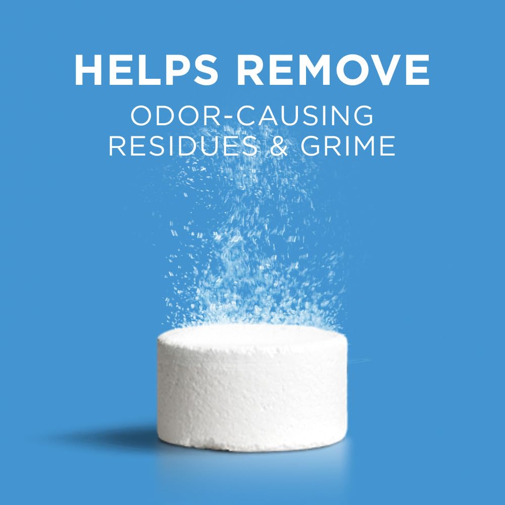 Affresh Washing Machine Cleaner, Cleans Front Load and Top Load Washers, Including HE, 6 Tablets Affresh