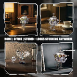 3D Metal Puzzle for Adults Mechanical Owl Egg 3D Model Kit, Steampunk Puzzle DIY Assembly, Fun and Creative for Birthday, Home Decoration, and Collectors (110+ PCS) HeyCubex