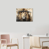 Rebotipy Paint by Number for Adults Paint by Number Majestic Lion of Judah Jesus for Adult Kids and Beginners Canvas Art Home Decor Artwork Painting by Numbers Canvas Gift 16x20 in Rebotipy