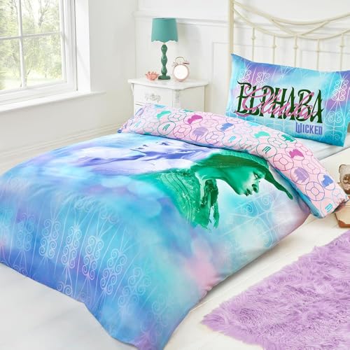 dreamtex Wicked 2 for Good Single Duvet Cover and Pillowcase Bedding Set (SP1-WIC-FOR-12) dreamtex