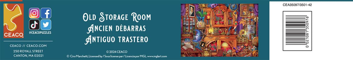 Ceaco - Ciro Marchetti - Old Storage Room - 2000 Piece Jigsaw Puzzle Ceaco