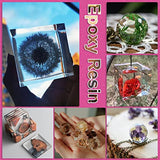 Epoxy Resin Crystal Clear Art 2 Gallon Kit for Coating, Casting, Resin Art, Jewelry, Tabletop, Bar Top, Live Edge Tables, Fast Curing 2 Part Epoxy Casting Resin Kit Puduo