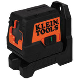 Klein Tools 93MCLG Self-Leveling Laser Level, Mini Cross-Line Level, Leveling Alignment Tool, Bright Green Horizontal and Vertical Lines Klein Tools
