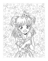 The Manga Artist's Coloring Book: Girls!: Fun Female Characters to Color Drawing with Christopher Hart