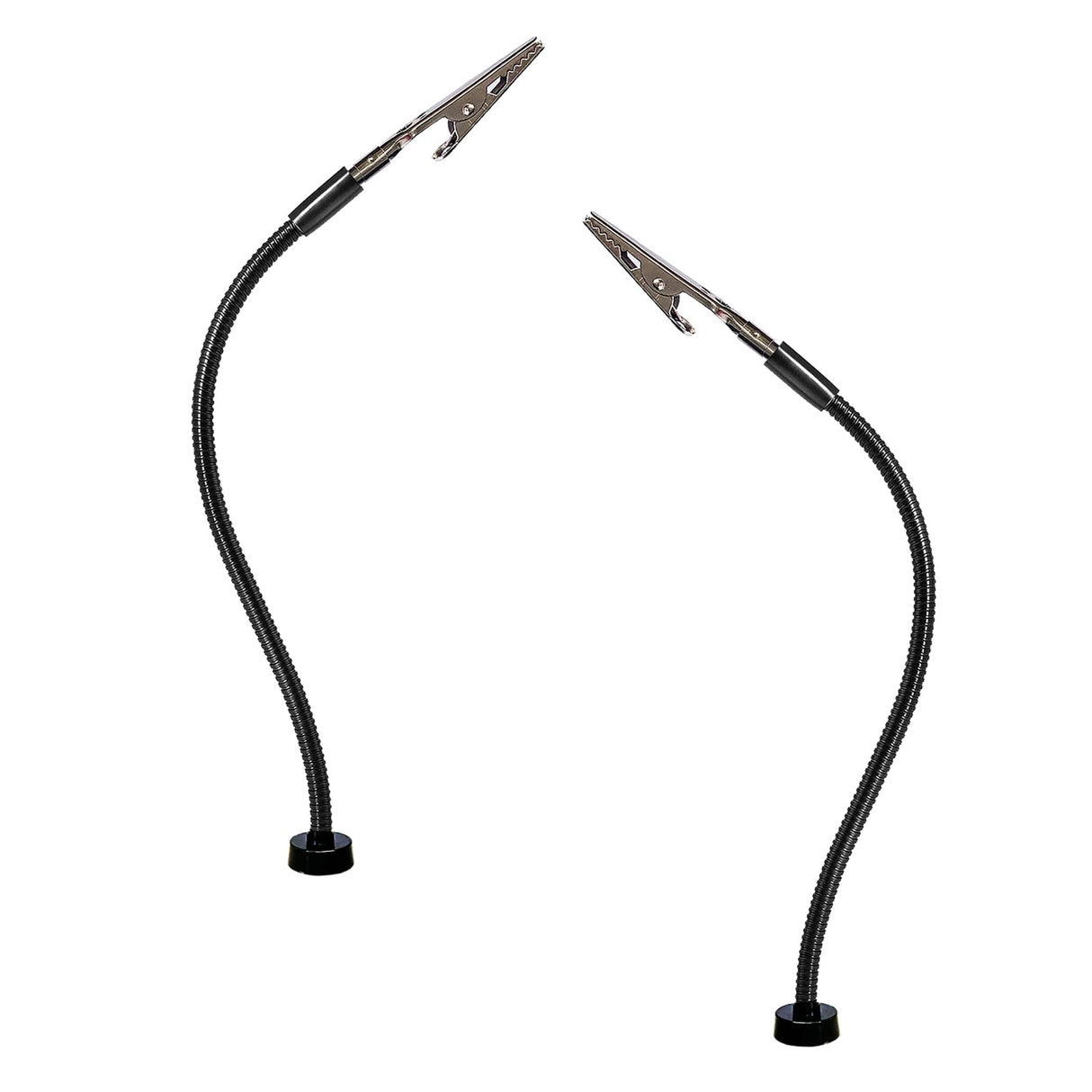2 Pack Magnetic Helping Hands Soldering,Flexible Gooseneck Metal Arms for Automobile Electronics Soldering jewelry, Painting Art Crafts Hobby with Adjustable Alligator Clips Beclumas