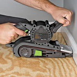 Genesis GBS321A Single Lever 3" x 21" Variable Speed Belt Sander with Adjustable Front Handle and Dust Collection Bag , Grey Genesis