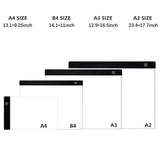 LIRUNQIU 59 Pcs Diamond Painting A4 LED Light Pad Kit, 5D Diamond Painting Accessories Tool Kit Full Drill for Adults and Kids, Supplies Includes Storage Case, Pens,Stand,Pad Board and More LIRUNQIU