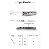 HGLRC RC2 Soldering Iron Kit 65W 24V Portable Outdoor OLED Digital Display Intelligent Temperature for FPV Racing Drone HGLRC
