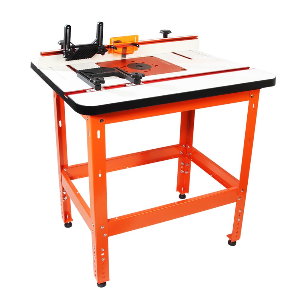 O'SKOOL Router Table Stand with Adjustable Legs and Levelers O'SKOOL