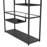DHP Dorel Living Moriah Bookcase, Black DHP