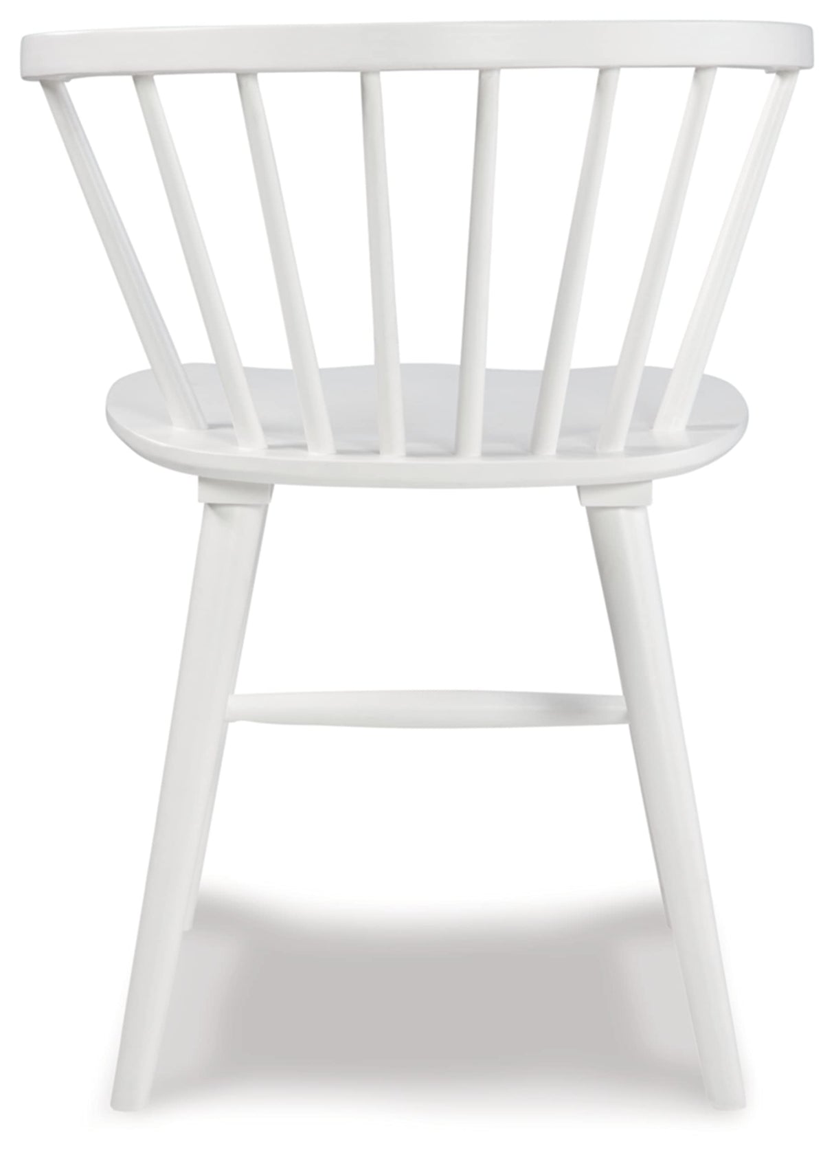 Signature Design by Ashley Grannen Modern 18" Spindle Back Dining Chair, 2 Count, White Signature Design by Ashley