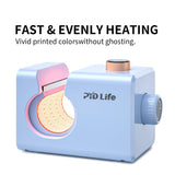 PYD Life 110 V Mini Mug Heat Press Machine Light Blue Touch Screen for 11 OZ 15 OZ Sublimation Mugs Tumblers Cups Printing Adjustable Pressure PYD Life