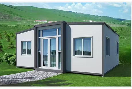 30 ft Tiny Luxury Expandable Prefab House to Live in 1 Bathroom, 1 Bedroom & 1 Kitchen- for Small Family. Insulated with Free Water Heater Tiny Backyard House, Movable, Foldable, and Expandable S.E.Q quick.simple.easy