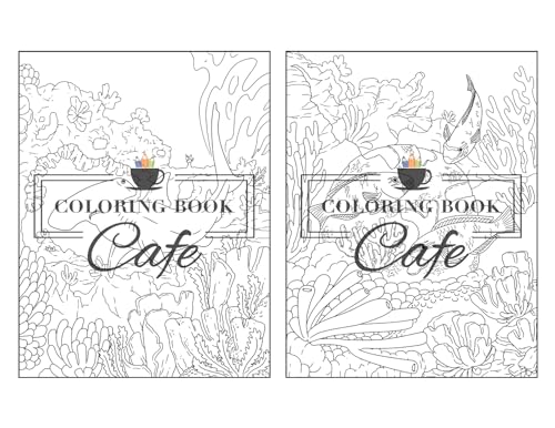 Ocean Life Coloring Book for Adults: Beautiful Ocean Wildlife Designs with Whales, Dolphins, Turtles, Tropical Fish and More WoodArtSupply