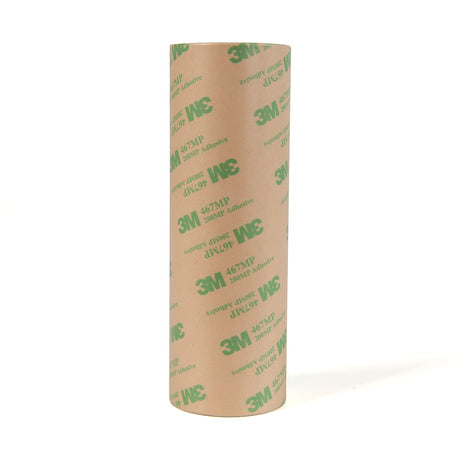 3M 467MP Clear Adhesive Transfer Tape, 6" Width x 5yd Length (1 roll) TapeCase