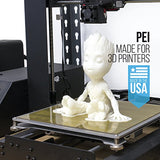 Gizmo Dorks PEI Sheet 3D Printer Build Surface 300mm x 300mm (11.8" x 11.8") with Laminated 3M 468MP Adhesive, Made in The USA Gizmo Dorks