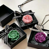 4 Pcs Flower Silicone Molds, Flower Candle Molds for Candle Making,3D Floral Silicone Resin Mold Peony Rose Ranunculus Fondant Mold for Chocolate Cake Decorating Soap Wax Resin Craft
