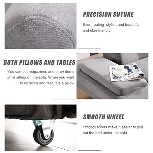 Sofa Bed Sectional Sofa Futon Sofa Bed Sleeper Sofa for Living Room Furniture Set Modern Sofa Set Corner Sofa Upholstered Contemporary Fabric FDW