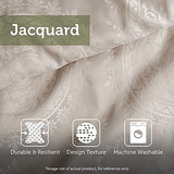 Madison Park Princeton Reversible Quilted Bedspread Set, Solid Reverse Summer Breathable, Lightweight All Season Bedding Layer, Matching Shams, Bedspread King(120"x118"), Blue 5 Piece Madison Park