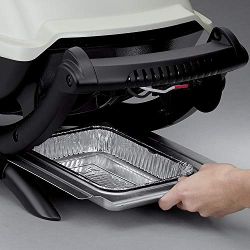 Weber Q1000 Liquid Propane Grill, Titanium Weber