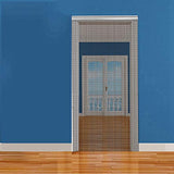 Oumefar Room Divider Metal Chain Curtains, Aluminum Metal Chain Curtains Multifunctional for Home, Restaurants, Cafes, Pubs, Baker, Kitchens Room Separating Decoration, 35.4 * 82.7 inch Oumefar