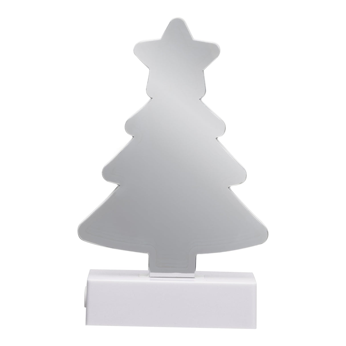 Northlight LED 3D Christmas Tree Infinity Mirror - 8" Northlight