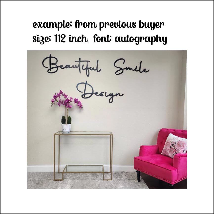 Custom Wood Word Sign, Wall Decor, Any cursive word or name sign, Custom words, Custom wood words. Generic