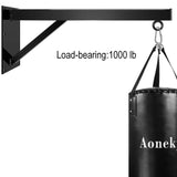 Aoneky Wall Mount Heavy Bag Hanger - Heavy Duty Punching Bag Hanger - Boxing Bag Hanger Aoneky