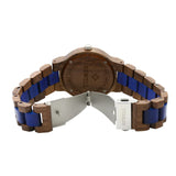 BEWELL Wood Watch,Analog Quartz Polygon Wooden Watches for Men Unique Gift BEWELL
