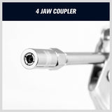 HORUSDY Mini Pistol Grip Grease Gun, with 3 OZ. Grease & Coupler (2900 PSI) HORUSDY