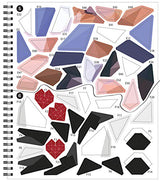 Brain Games - Sticker by Number: Cats! (28 Images to Sticker) Publications International, Ltd.