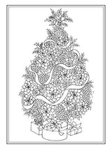 Creative Haven Christmas Trees Coloring Book (Adult Coloring Books: Christmas) Dover Publications