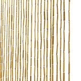 FlavorThings 36inch x 79inch Natural Wood and Bamboo Beaded Curtain Room Divider -Plain Design-Bamboo and Wooden Doorway Beads-Boho Bohemian Curtain 38 Strands (Nature) FlavorThings