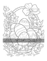 Stress Relief: Adult Coloring Book with Animals, Flowers, Fantasy, and More for Mindfulness and Relaxation WoodArtSupply