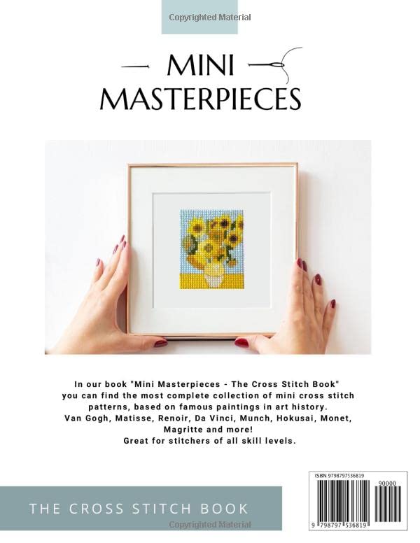 Mini Masterpieces - The cross stitch book: 50 mini cross stitch patterns Independently Published