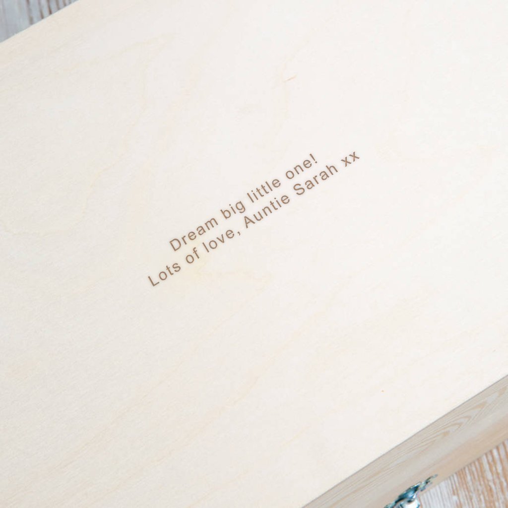 Personalized Baby Keepsake Box - Newborn Baby Girl Gifts - New Mom Present - Valentine's Day Gift For Baby - Baby Shower Gift for New Parents - Baby Dust and Things