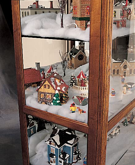 Howard Miller Beutler II Curio Cabinet, Lighted Storage Cabinets with Golden Finish, Adjustable Glass Shelves Vertical Home Decor for Collectibles, Decorative Items, Living Room & Office Howard Miller