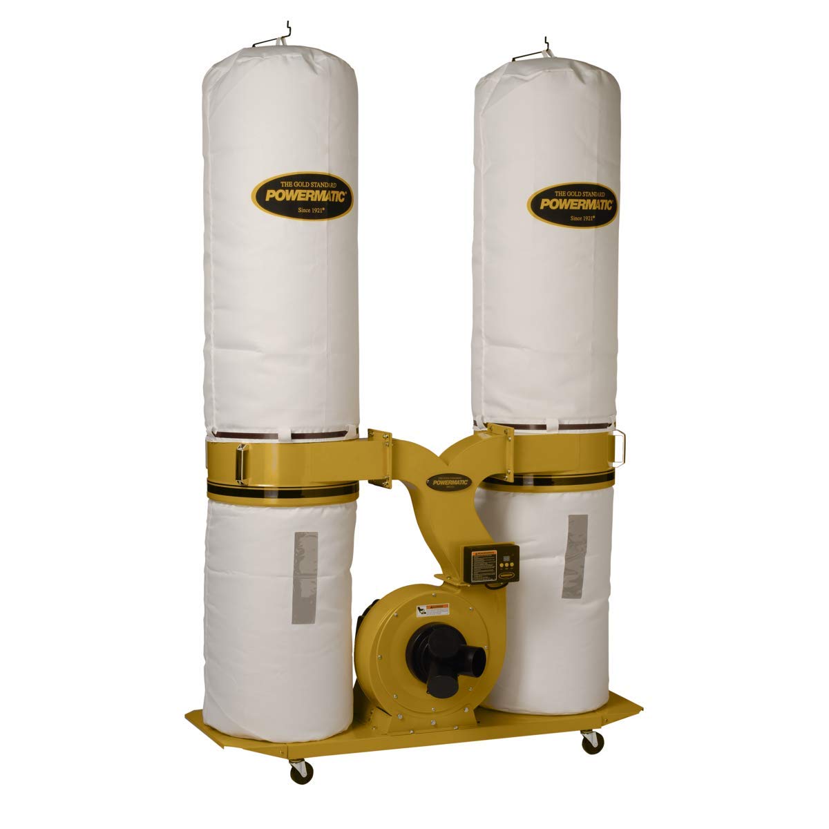 Powermatic TurboCone Dust Collector, 30-Micron Bag Filter, 3 HP, 3Ph 230/460V (Model PM1900TX-BK3) - WoodArtSupply