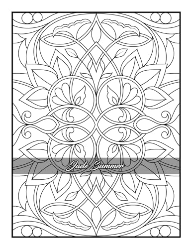 100 Amazing Patterns: An Adult Coloring Book with Fun, Easy, and Relaxing Coloring Pages