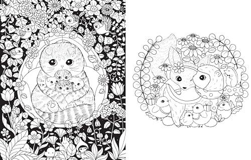 A Million Baby Animals: Little Creatures to Color (A Million Creatures to Color) WoodArtSupply