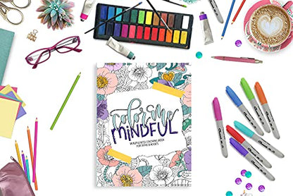 Mindfulness Coloring Book for Teens & Adults