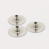 EricX Light 200pcs 20mm Metal Candle Wick Sustainer Tabs,for Candle Making,Candle DIY EricX Light