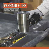 Ironton 500-Lb. Capacity 2 Tray Utility Cart, Maintenance-Free Structural Foam Construction Cargo Pushcart, Scratch Resistant, Easy to Clean Service Ironton