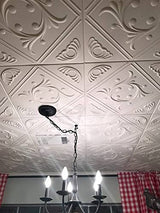 50pc of Anet White (20"x20" Foam) Ceiling Tiles - Covers About 135sqft Antique Ceilings