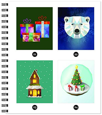 Brain Games - Sticker by Number: Christmas (28 Images to Sticker - Reindeer Cover) (Volume 1)