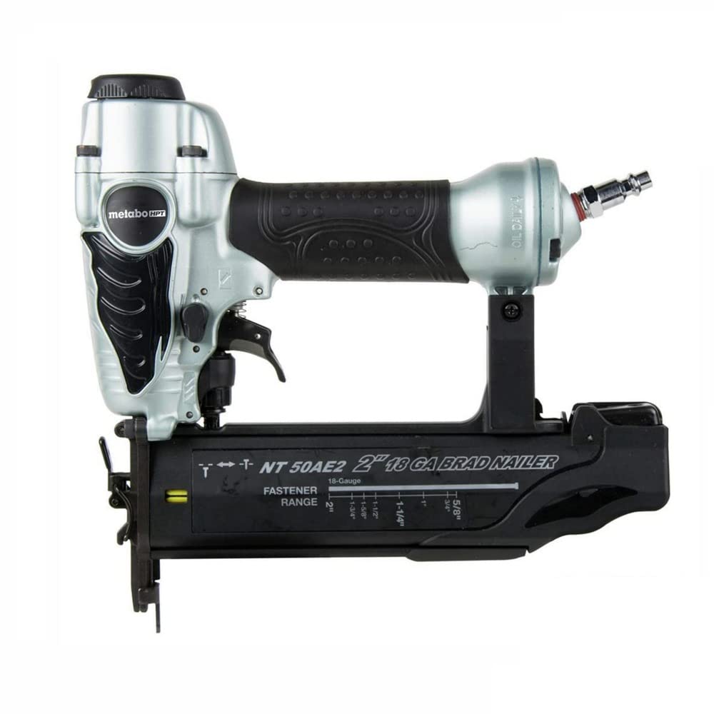 Metabo HPT KITNT506538M 18 - 15 Gauge Pneumatic 3-Tool Finish/Trim Nailers Combo Kit Metabo HPT