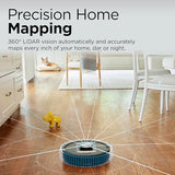 Shark RV2820AE Detect Pro Self-Empty Robot Vacuum with Bagless, 60-day Capacity HEPA Base, 3 Detect & React Technologies, Auto Deep-Clean on Carpets and Hardfloors, NeverStuck Tech, Wi-Fi Black/Bronze Shark